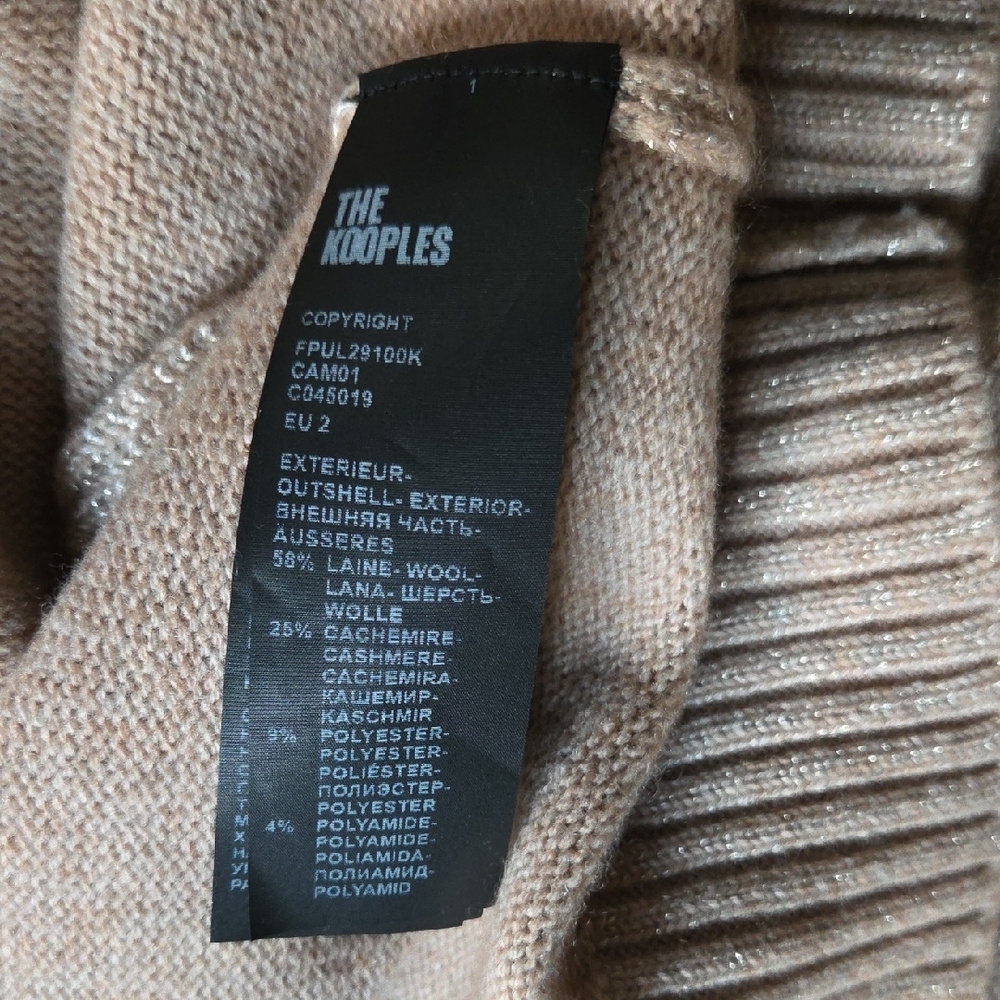 THE KOOPLES high-neck wool-blend jumper - Picture 8 of 8